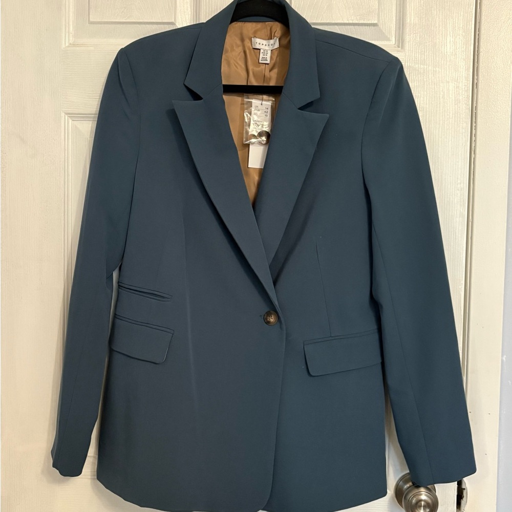 Women's Teal Blazer